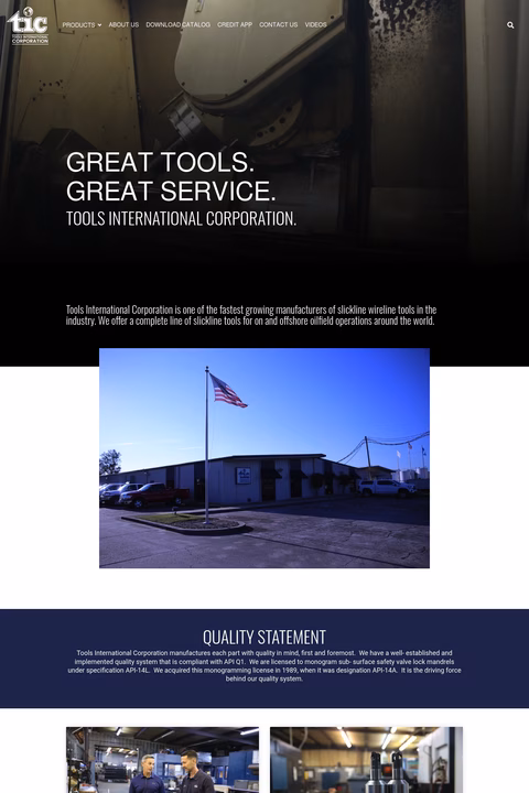 Tools-International Homepage 1440px