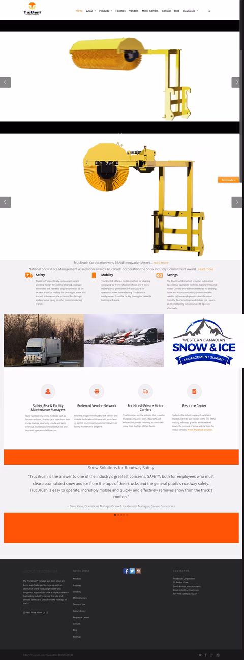 Trucbrush Homepage 1440px