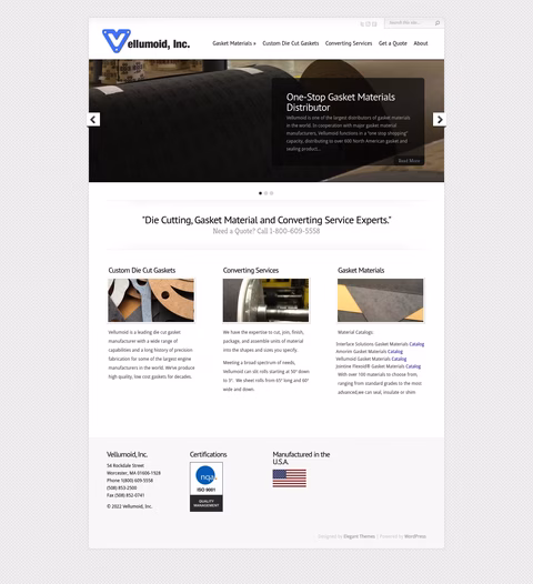 Vellumoid Homepage 1440px