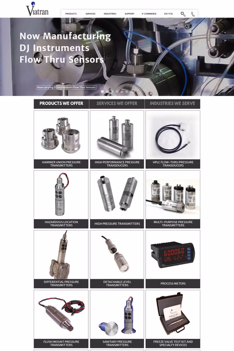 Viatran Homepage 1440px