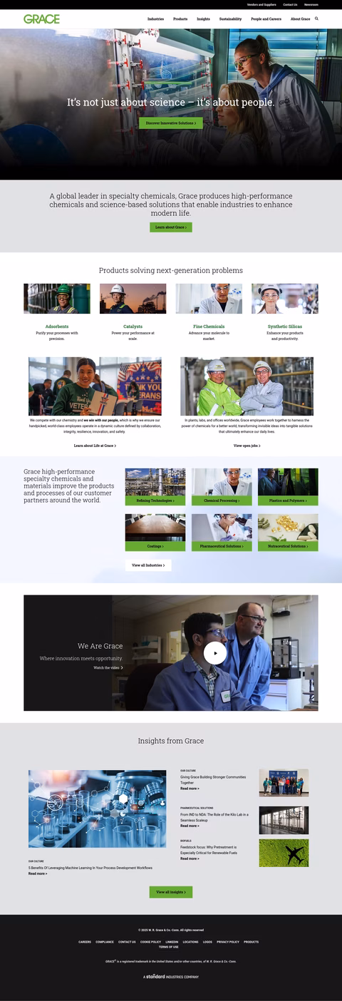 W-R-Grace-Company Homepage 1440px