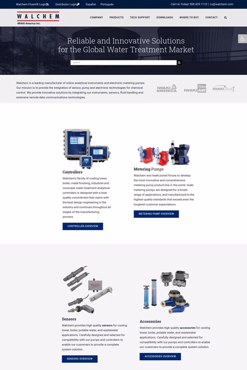 Walchem Homepage 1440px