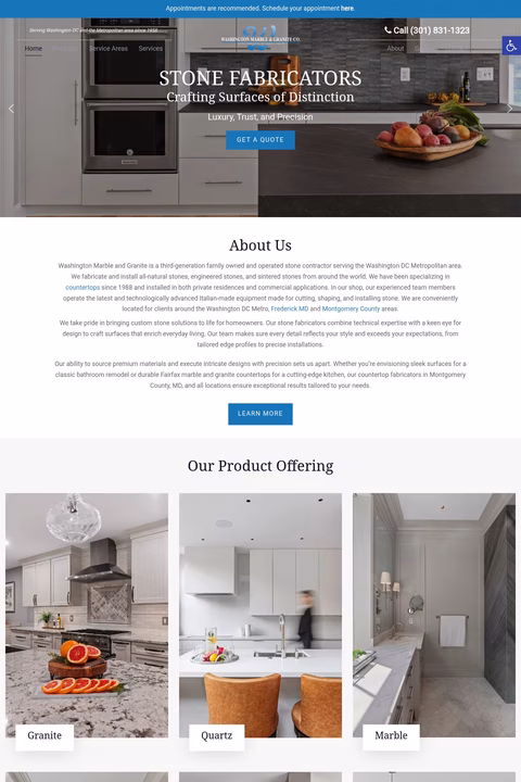 Washington-Marble-Granite Homepage 1440px