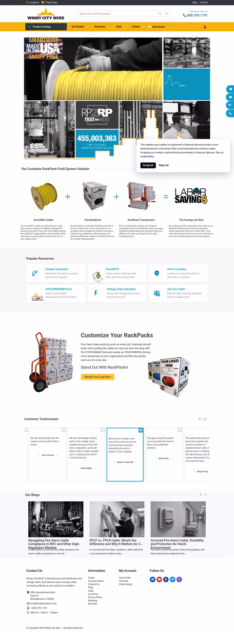 Windy-City-Wire Homepage 1440px