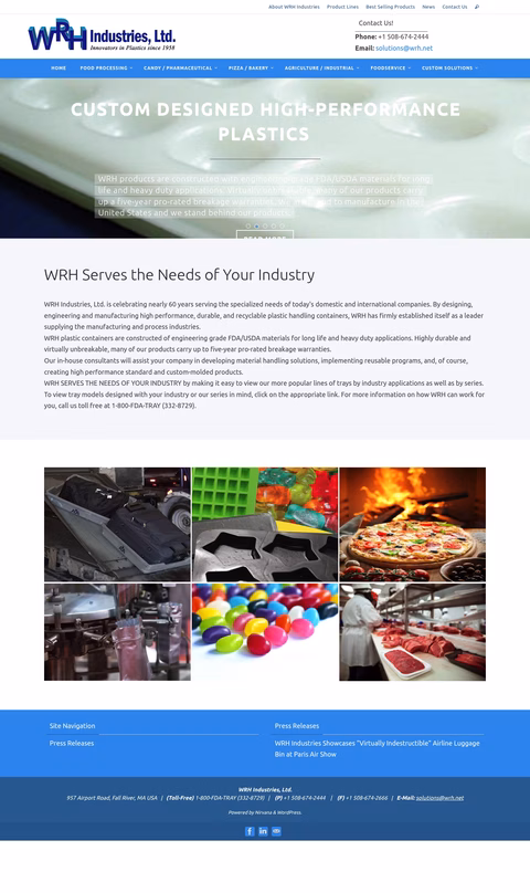 Wrh-Industries Homepage 1440px
