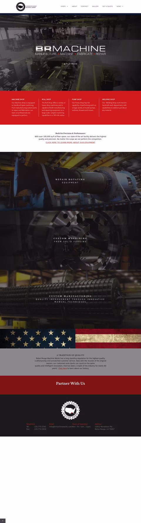 Baton-Rouge-Machine-Works Homepage 1440px