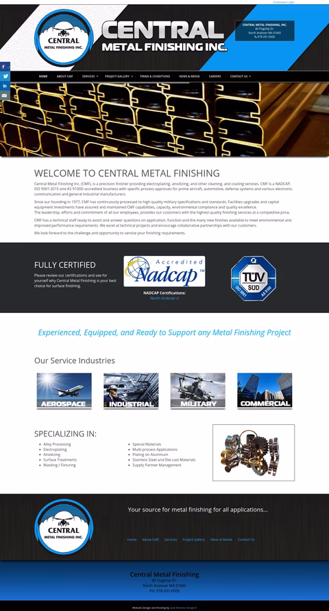 Central-Mental-Finishing Homepage 1440px