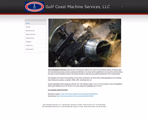 Gulf-Coast-Machine-Services Homepage 1440px