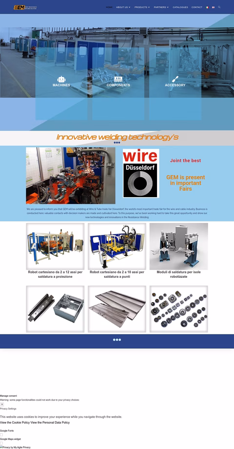 Gem-Welding Homepage 1440px