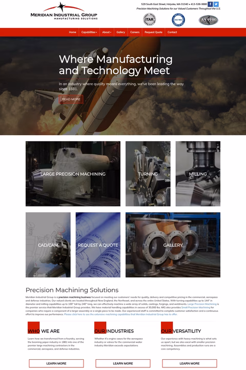 Meridian-Industrial-Group Homepage 1440px