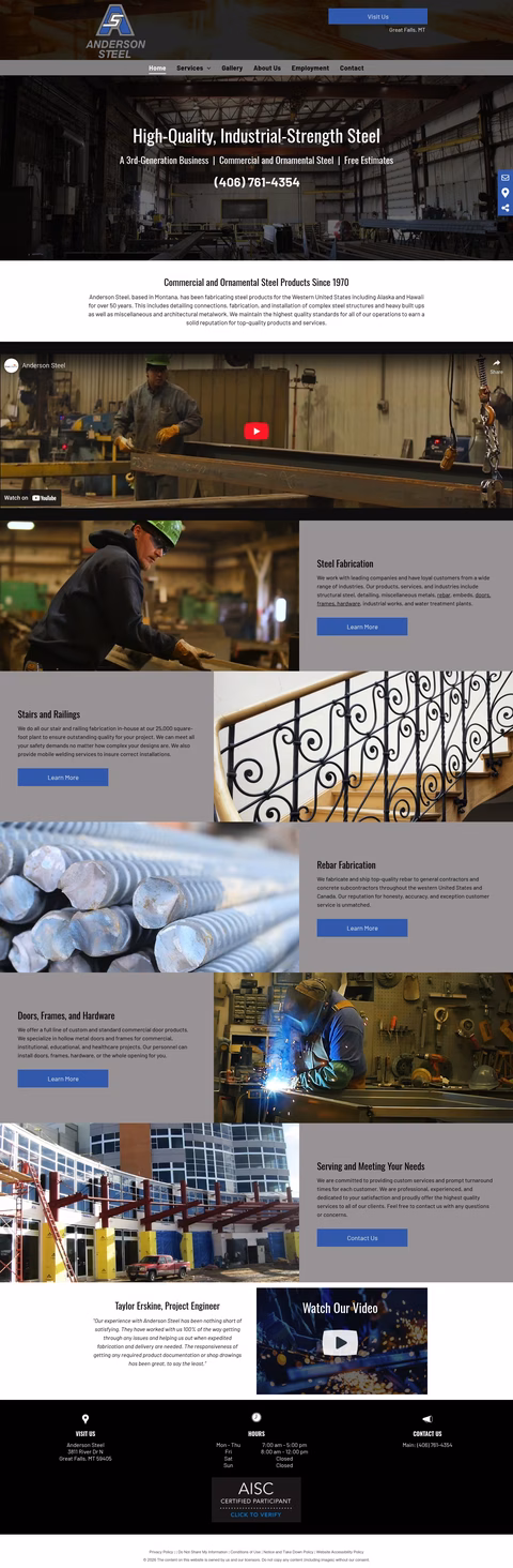 Anderson-Steel Homepage 1440px