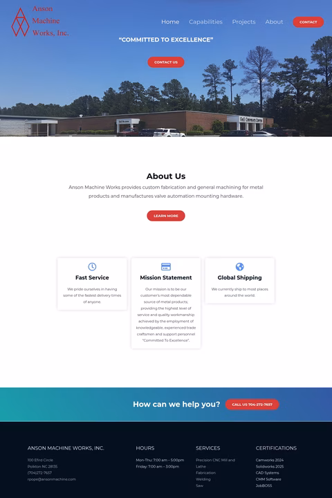 Anson-Machine-Works Homepage 1440px