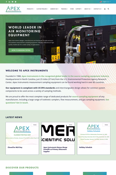 Apex-Instruments Homepage 1440px