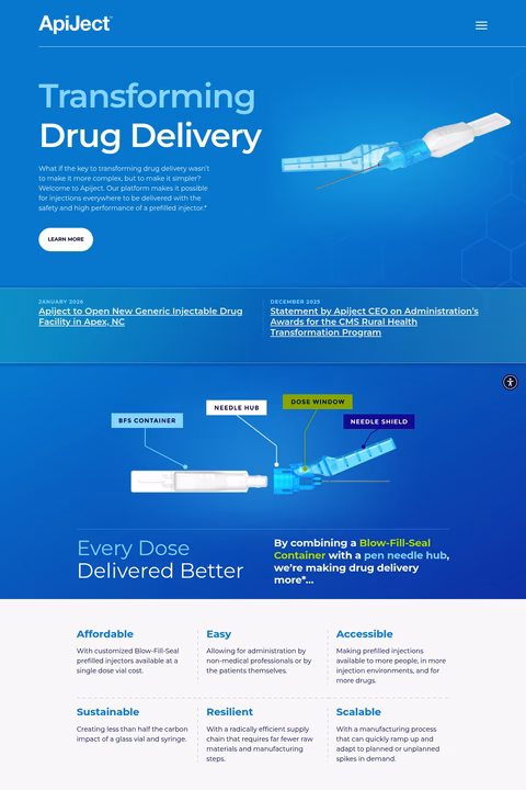 Apiject-Systems Homepage 1440px