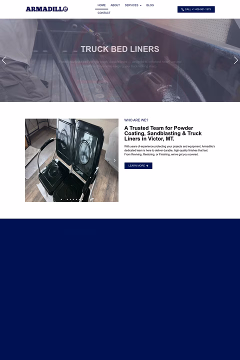 Armadillo-Powder-Coating Homepage 1440px