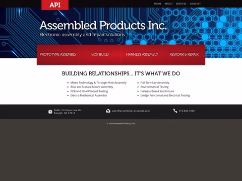 Assembled-Products-Inc Homepage 1440px