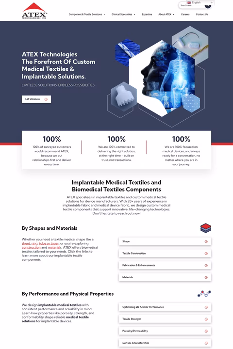 Atex-Technologies Homepage 1440px