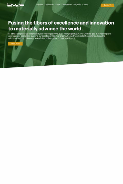 B-W-Fiberglass Homepage 1440px