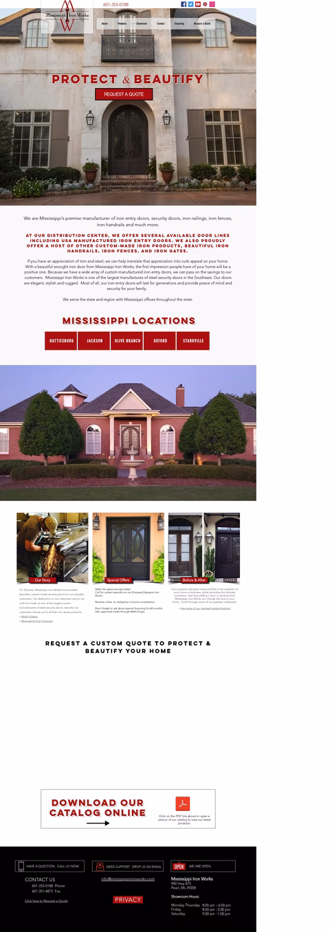 Beautiful-Secure-Home Homepage 1440px