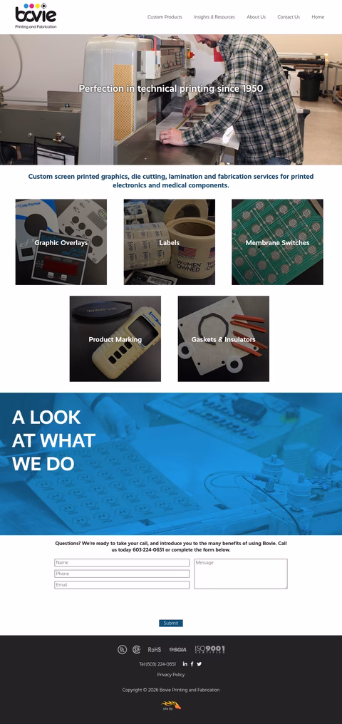 Bovie Homepage 1440px