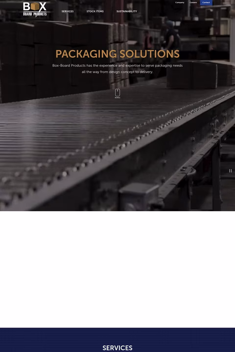 Boxboard-Products Homepage 1440px