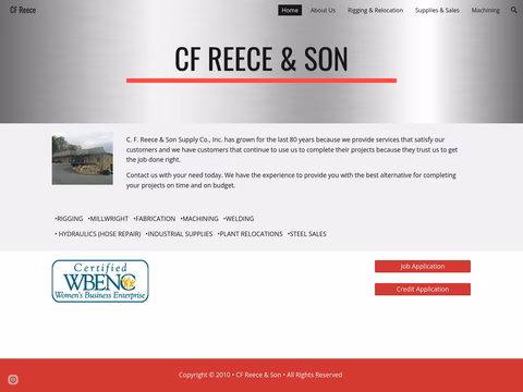 C-F-Reece-Son-Supply-Co Homepage 1440px
