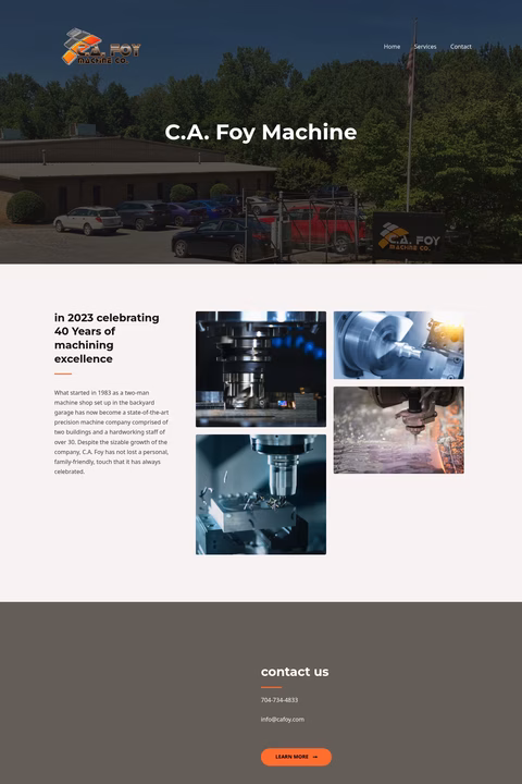C-A-Foy-Machine Homepage 1440px