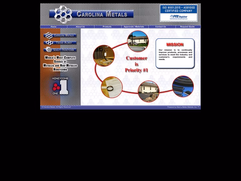 Carolina-Metals Homepage 1440px