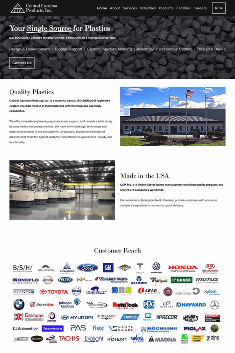 Central-Carolina-Products Homepage 1440px