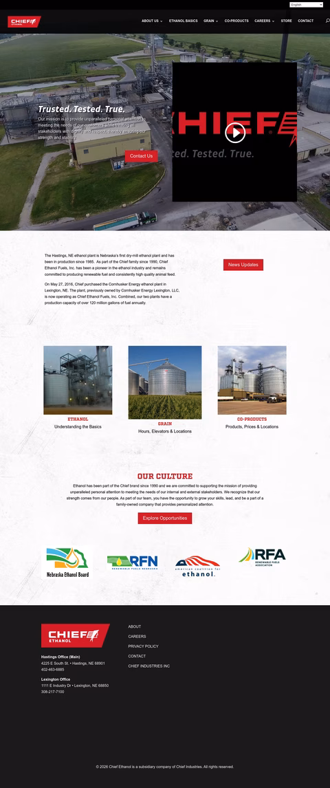 Chief-Ethanol Homepage 1440px