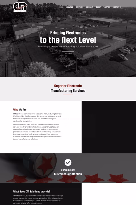 Cm-Solutions Homepage 1440px