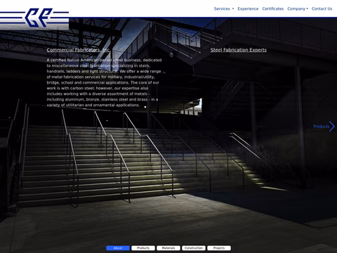 Commfab-Inc Homepage 1440px