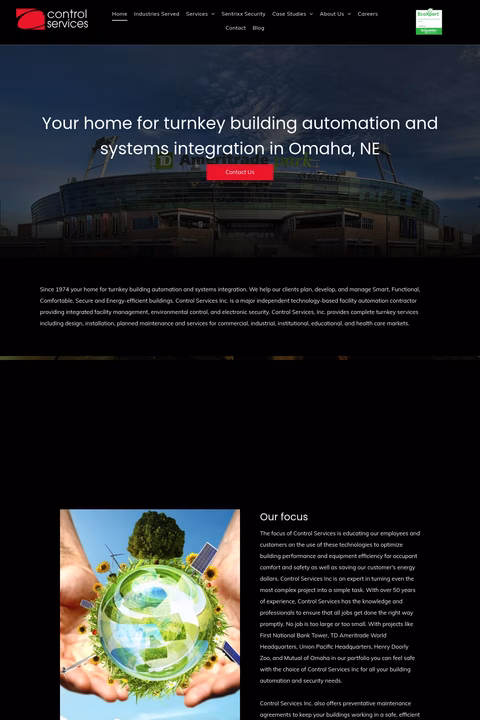 Control-Services-Inc Homepage 1440px