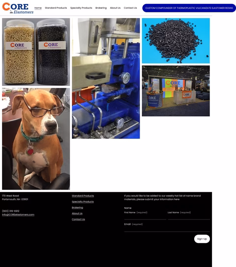 Core-Elastomers Homepage 1440px