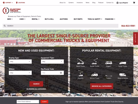 Custom-Truck-One-Source Homepage 1440px