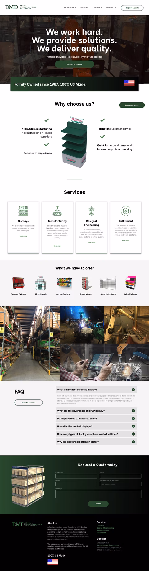 Design-Master-Displays Homepage 1440px