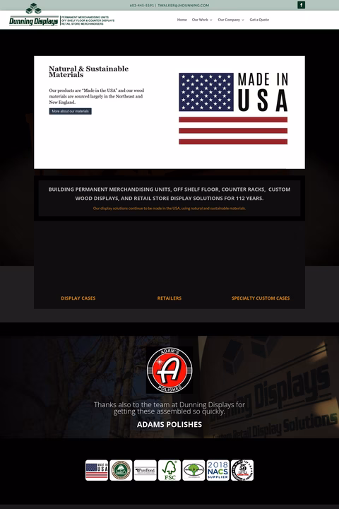 Dunning-Displays Homepage 1440px