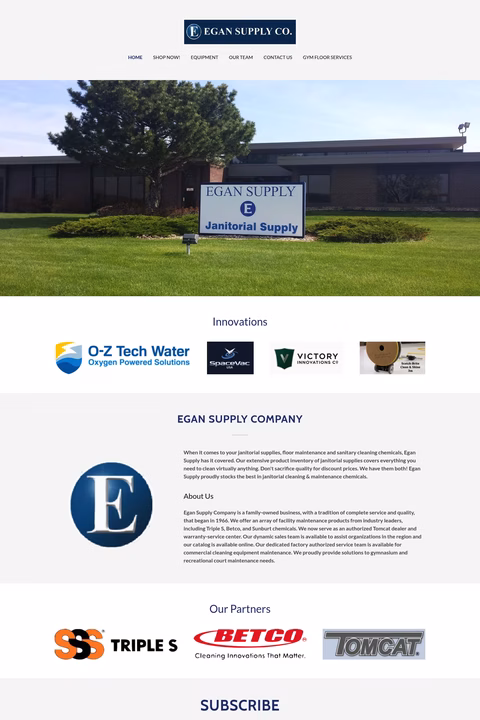 Egan-Supply-Company Homepage 1440px
