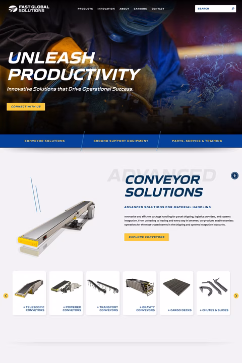 Fast-Global-Solutions Homepage 1440px
