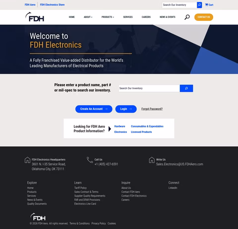 Fdh-Aero-2 Homepage 1440px
