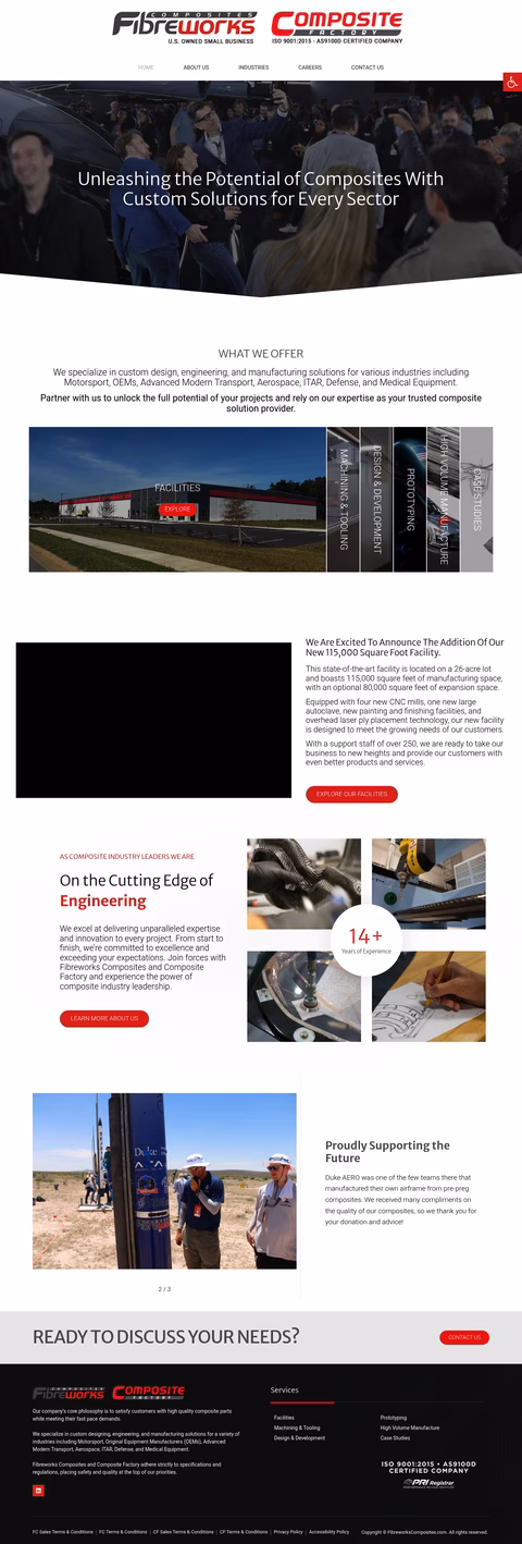 Fibreworks-Composites Homepage 1440px