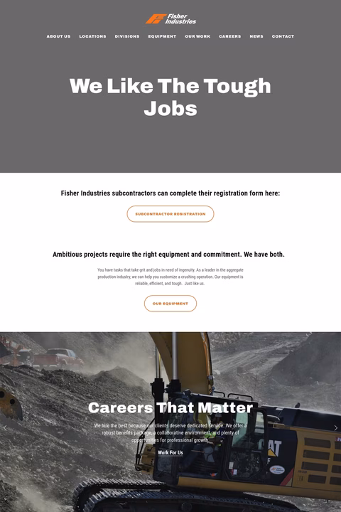 Fisher-Industries Homepage 1440px