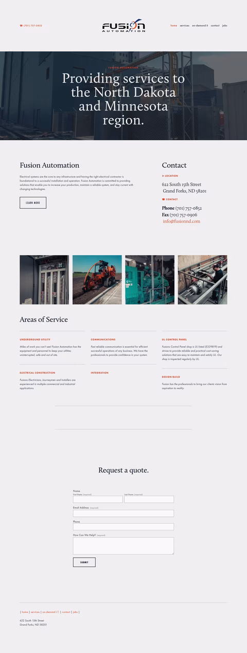 Fusion-Automation Homepage 1440px