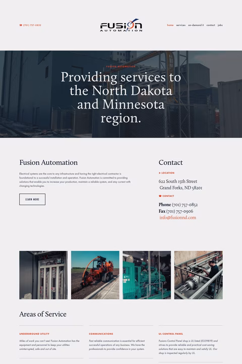 Fusion-Automation Homepage 1440px
