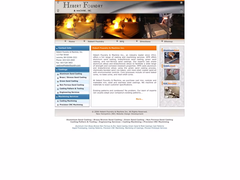 Hebert-Foundry-Machine Homepage 1440px