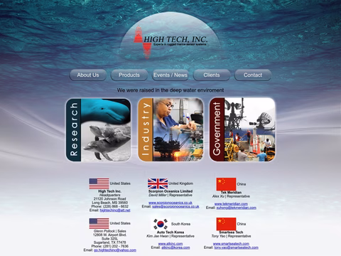 High-Tech-Inc Homepage 1440px