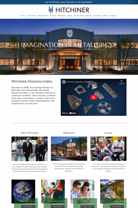 Hitchiner-Manufacturing Homepage 1440px