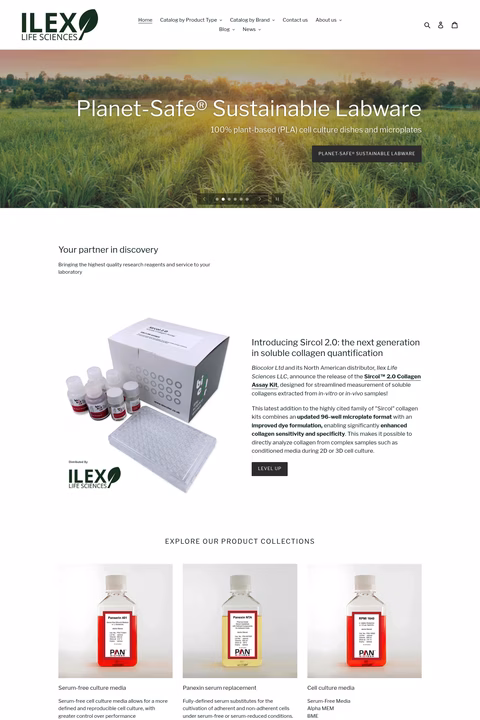 Ilex-Life-Sciences Homepage 1440px