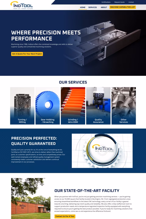 Indtool Homepage 1440px