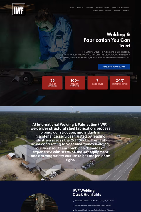 International-Welding-Fabrication Homepage 1440px